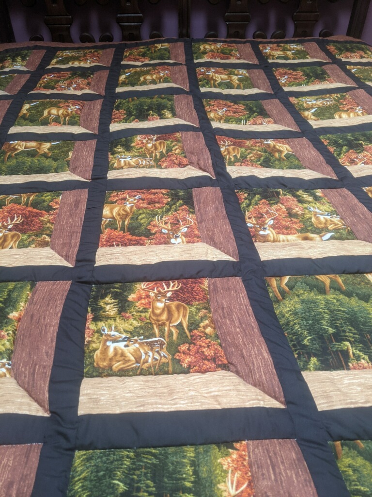 Amish Deer Quilt