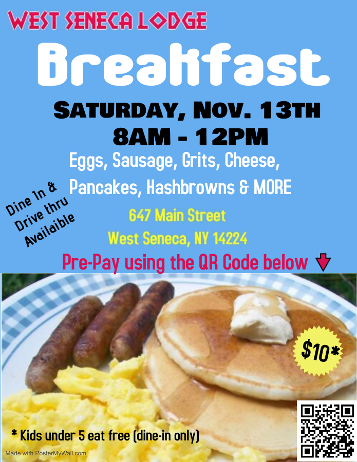 Lodge Breakfast Flyer
