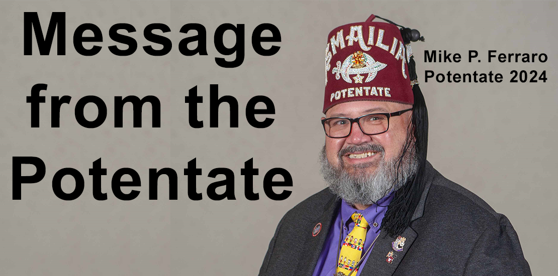 Potentate Message Banner 2024